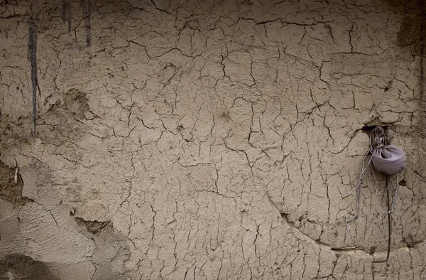 stock image Naturally aged clay wall