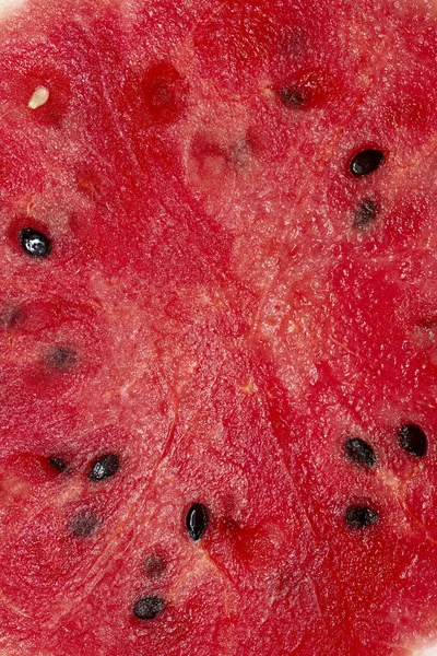 Saftige Wassermelone Hintergrund, Nahaufnahme — Stockfoto