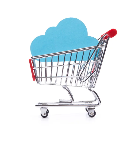 Acquista il servizio di cloud computing — Foto Stock