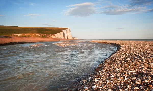 Seven Sisters Cliffs South Downs Angleterre paysage — Photo
