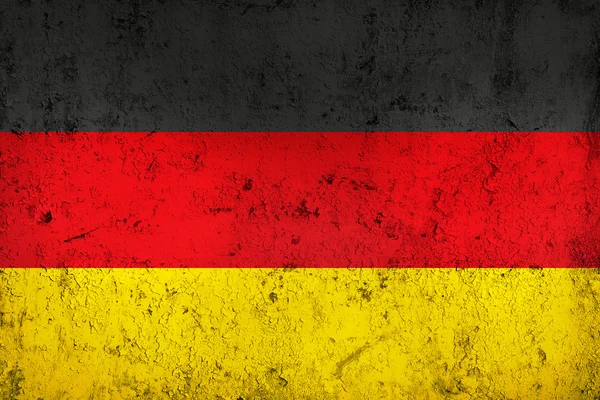 stock image Grunge Dirty and weathered German Flag
