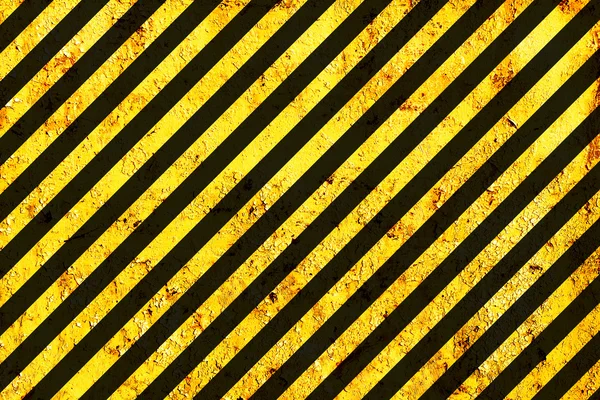 Grunge aviso preto e laranja padrão — Fotografia de Stock