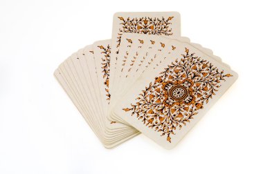 Cards for a pocker clipart