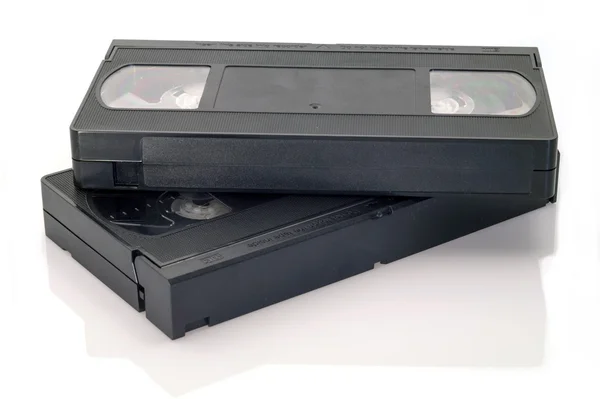 Videokazety VHS kazetu kazeta — Stock fotografie