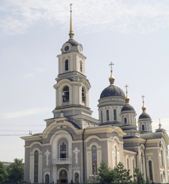 Piously-Preobrazhenskiy cathedral. clipart