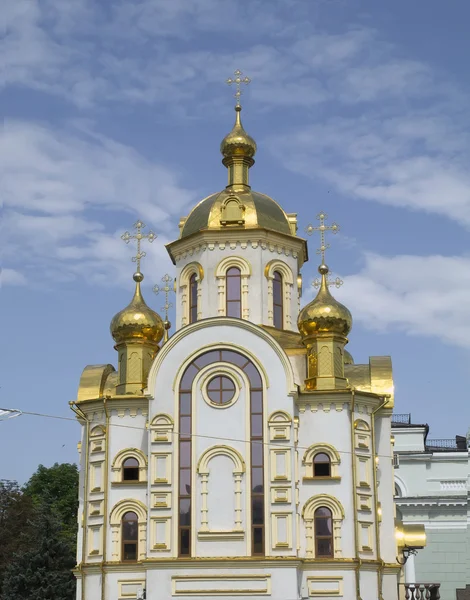 Храм, православная церковь . — стоковое фото