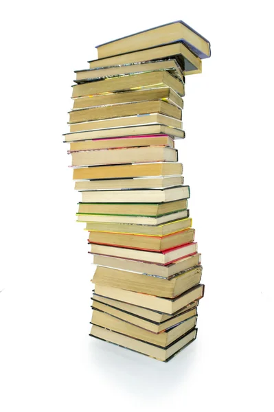 Det er mange bøker. . – stockfoto