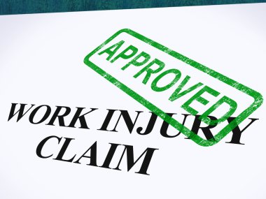 Work Injury Claim Approved Shows Medical Expenses Repaid clipart