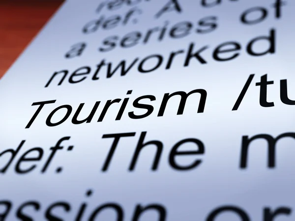 Turizmus meghatározás Vértes mutatja, utazás — Stock Fotó