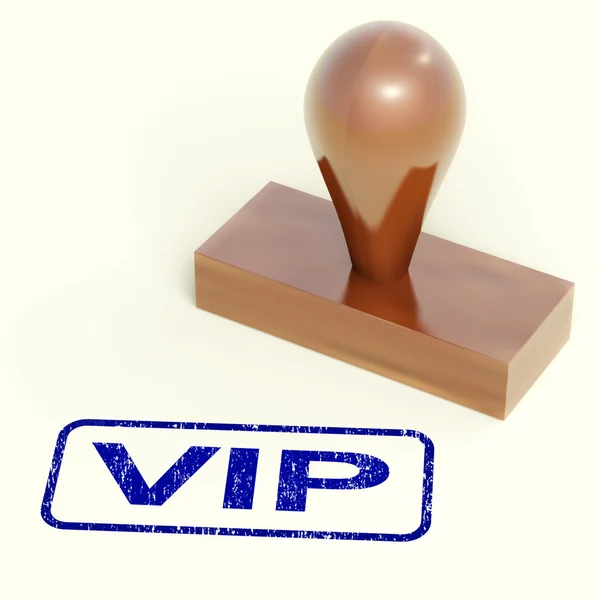 VIP η σφραγίδα φανερώνει διασημότητα ή εκατομμυριούχος — Φωτογραφία Αρχείου