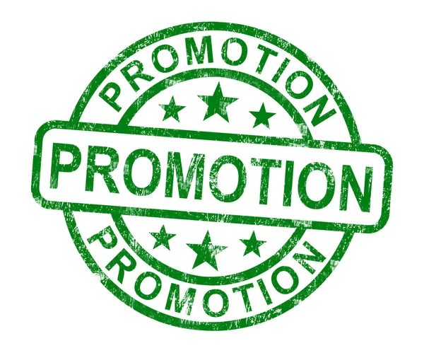 Promotion Stamp Showing Sale And Reduction — Stock Photo, Image