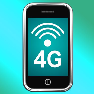 4g internet mobil telefona bağlı.