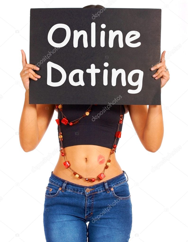 Online Dating Board Showing Web Romance