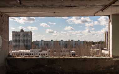 The ghost city of pripyat clipart