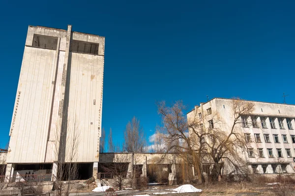 Готель Полісся в Чорнобильській зоні, Прип'ять — стокове фото