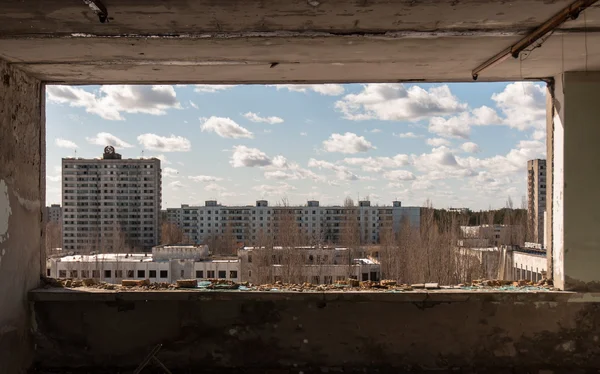 Город-призрак Припяти — стоковое фото