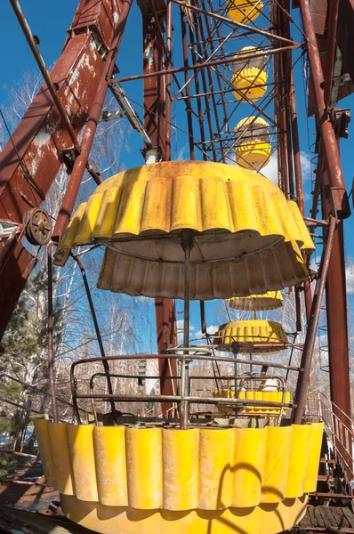 The Ferris Wheel in Pripyat, Chernobyl 2012 March — Stock Photo, Image