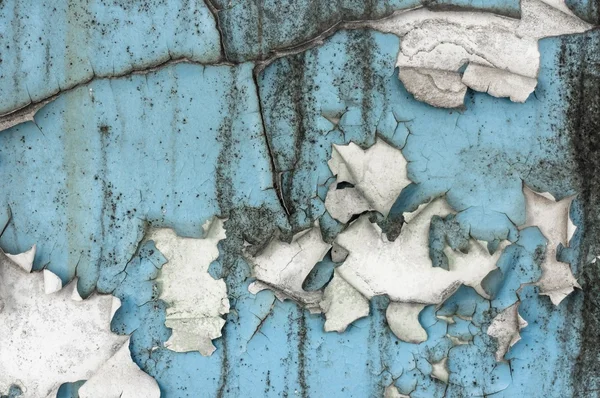 Nahaufnahme einer alten lackierten Oberfläche — Stockfoto