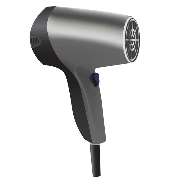 stock image Hair dryer isolated on white illustration