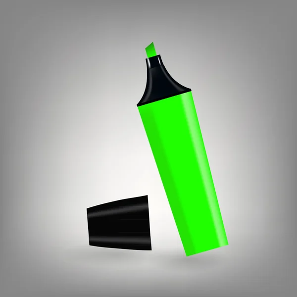 stock image Green marker icon illustration