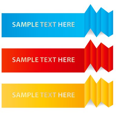 Vector labels for business design