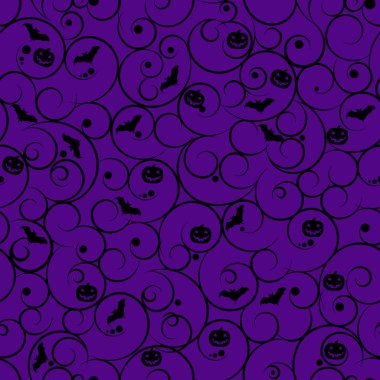 Halloween seamless pattern background illustration