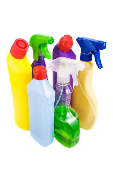 Sanitary bottle set — Stock Photo, Image