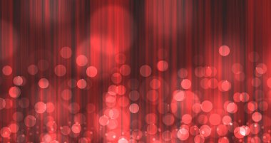 Red Light Burst over curtain clipart