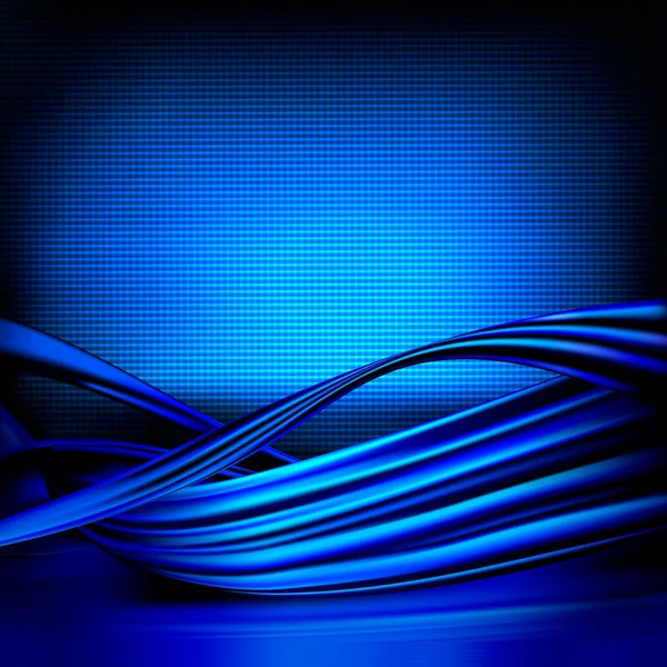 ビジネス エレガントな青色の抽象画の背景ベクトル イラスト — ストックベクタ