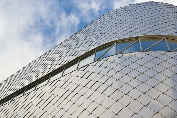 stock image Modern building with tiled facade