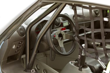 Race car interior clipart