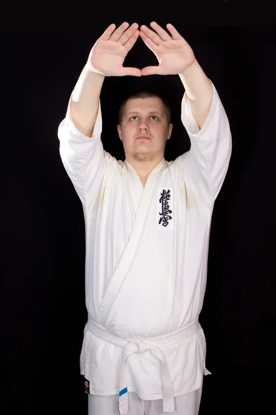 Stíhací karate — Stock fotografie