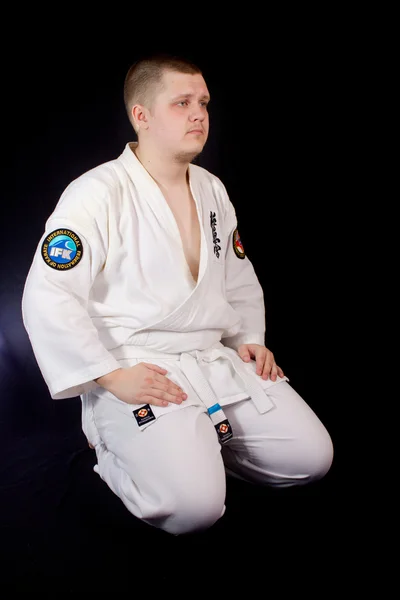 Vechter karate — Stockfoto
