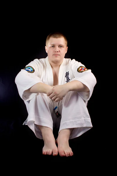 Karate de combate Fotos De Stock Sin Royalties Gratis