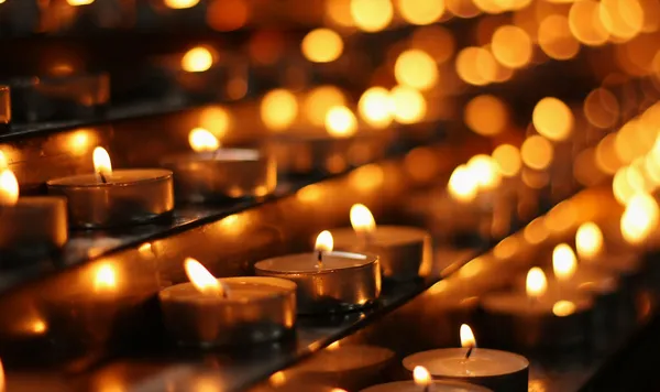 Church candles — Stock Photo, Image