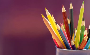 Color pencils clipart