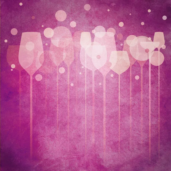 Pinky Party Glasses — Stockfoto