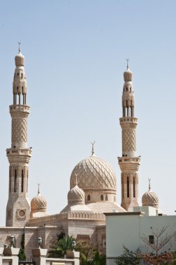 Mosque in Dubai clipart