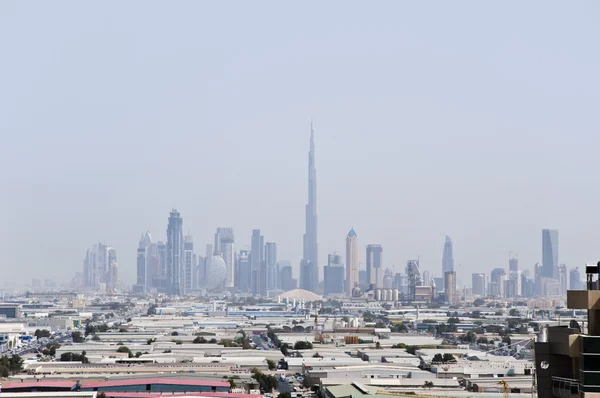 迪拜的天际线 — 图库照片