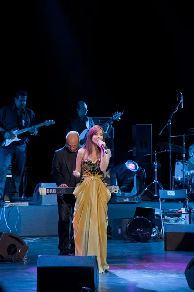 Nancy ajram συναυλία στην Κωνσταντινούπολη — Φωτογραφία Αρχείου