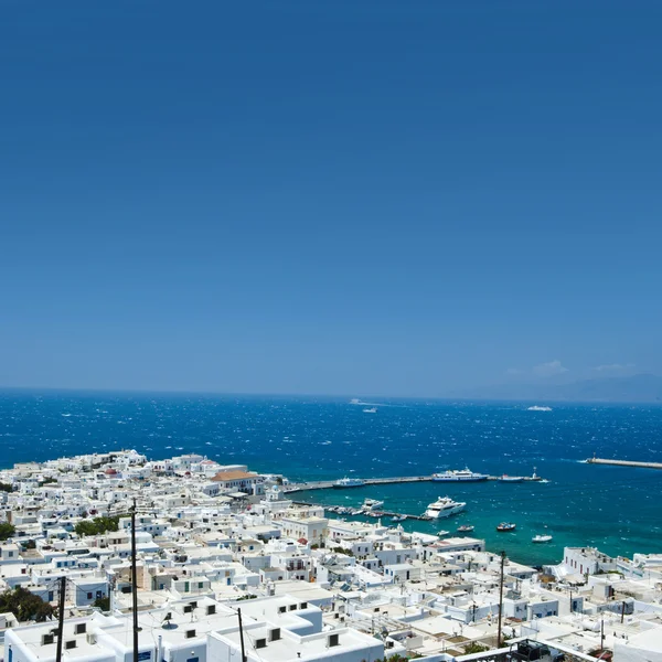 Het prachtige Griekse eiland, mykonos — Stockfoto