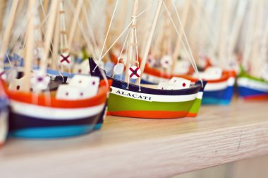 Boat figurines clipart