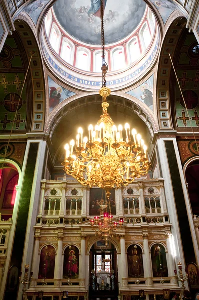 Церковь Святого Николая, Сирос, Греция — стоковое фото