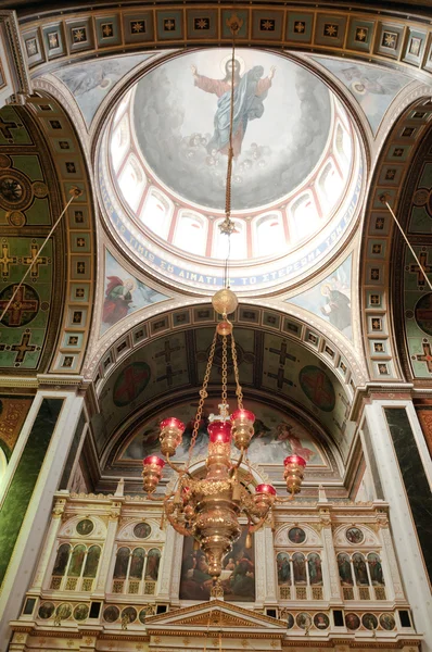 圣尼古拉斯教堂，锡罗斯岛希腊 — 图库照片