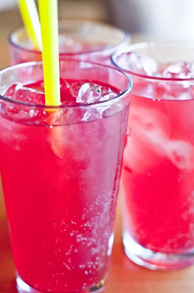 Red drinks — Stock Photo, Image