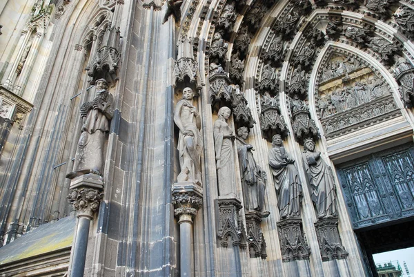 Door of Cologne cathedral — Stock Photo, Image