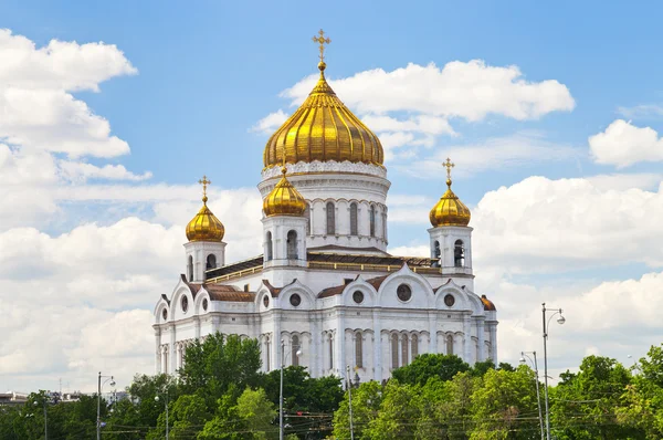 A Catedral de Cristo Salvador, Moscou — Fotografia de Stock
