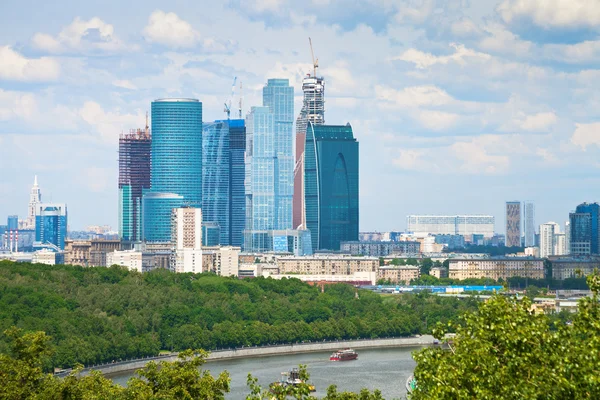 Zobacz nowe miasto Moskwa — Zdjęcie stockowe