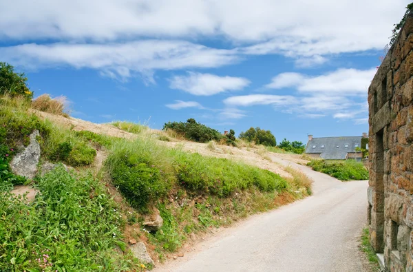 Road in Breton village — Stock Photo, Image