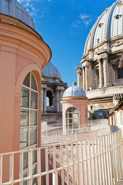 Telhado da Basílica de São Pedro, Vaticano , — Fotografia de Stock